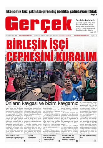 Gercek Gazetesi sayı 110