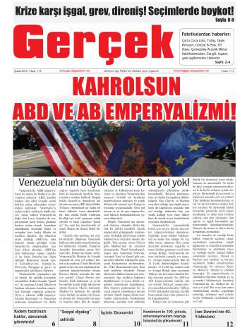 Gerçek Gazetesi Sayı 113