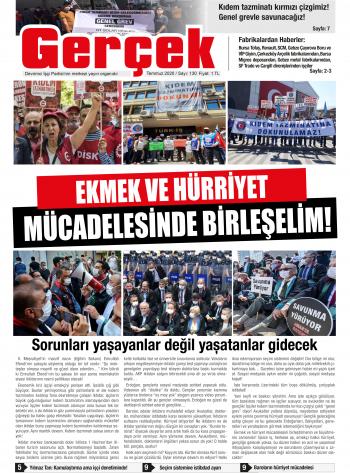 Gerçek Gazetesi Sayı 130
