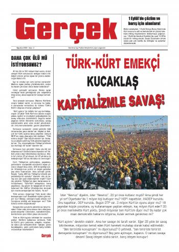 Gerçek Gazetesi Sayı 2