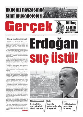 Gerçek Sayı 21 - Temmuz 2011