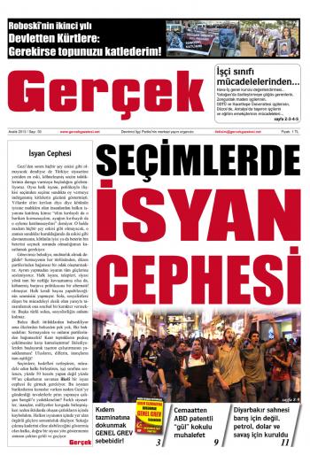 Gerçek Sayı 50 - Aralık 2013