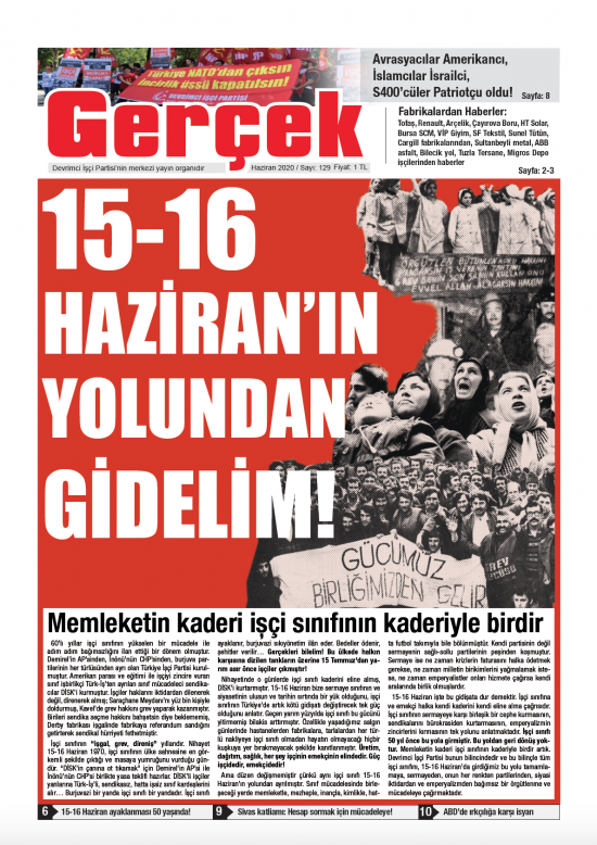 Gerçek Gazetesi Sayı 129
