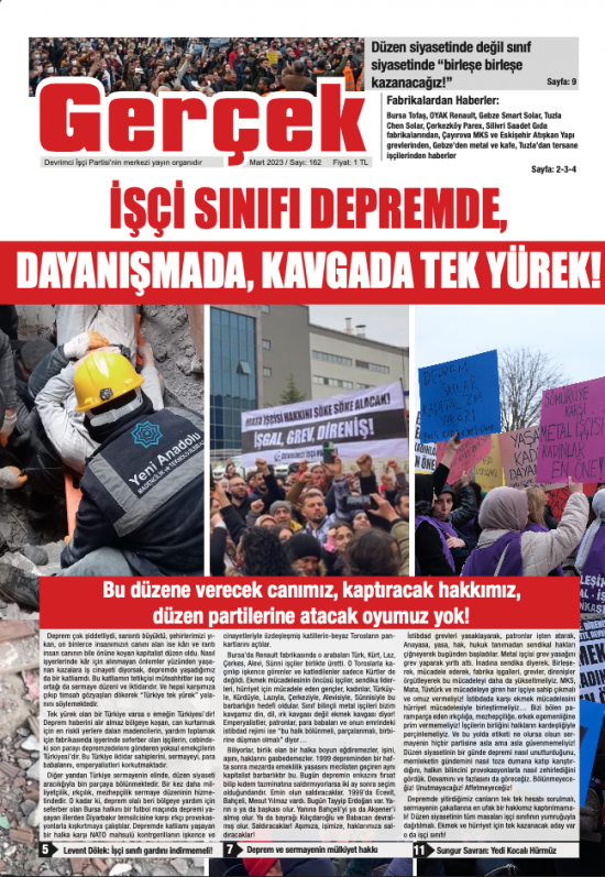 Gerçek Gazetesi Sayı 162