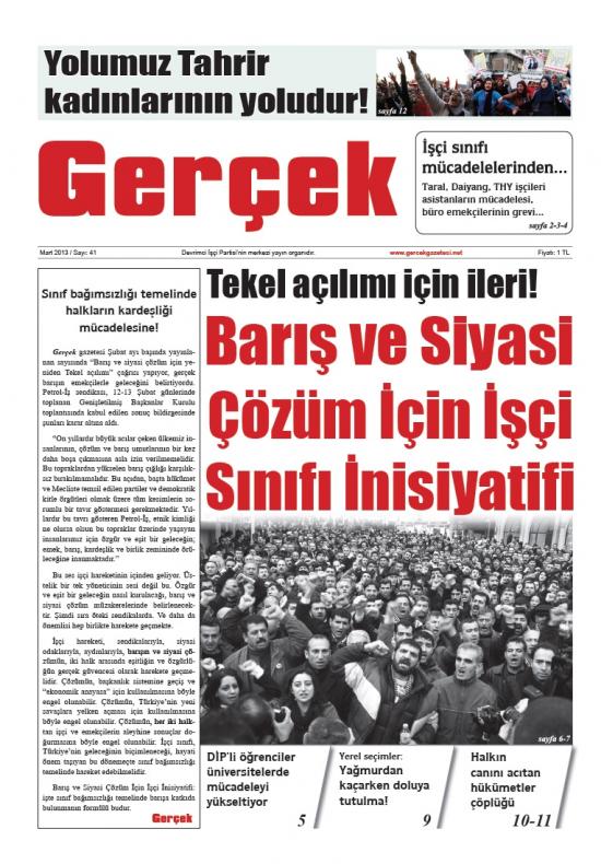 Gerçek Sayı 41 - Mart 2013