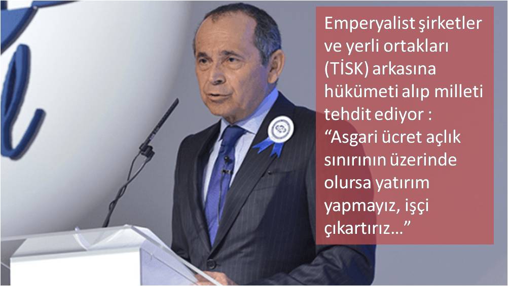Açlık oyunlarında son perde: İktidar ve patronlar işçiye karşı birleşti Açlık oyunlarında son perde: İktidar ve patronlar işçiye karşı birleşti