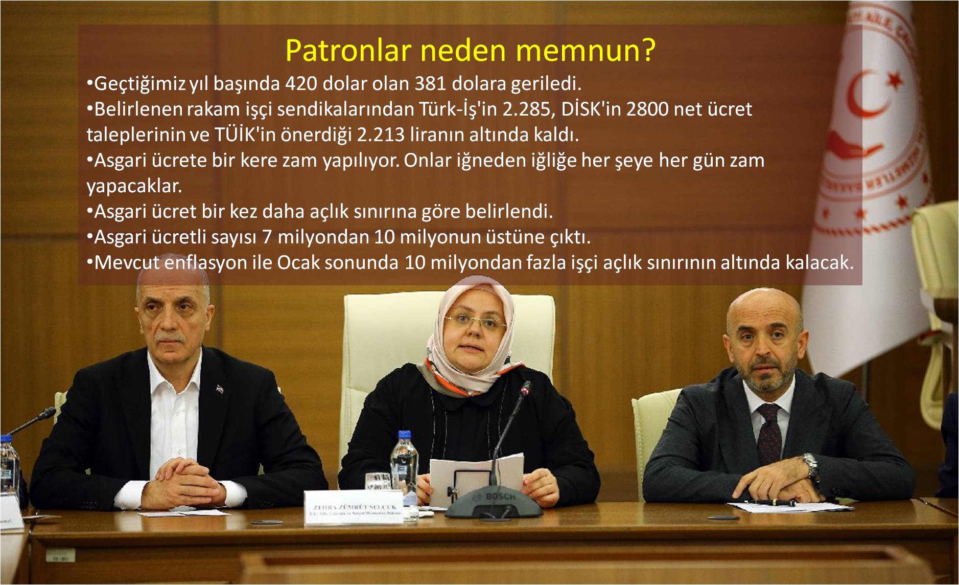 Asgari ücret gerçekleri: Patronlar neden memnun? Asgari ücret gerçekleri: Patronlar neden memnun?