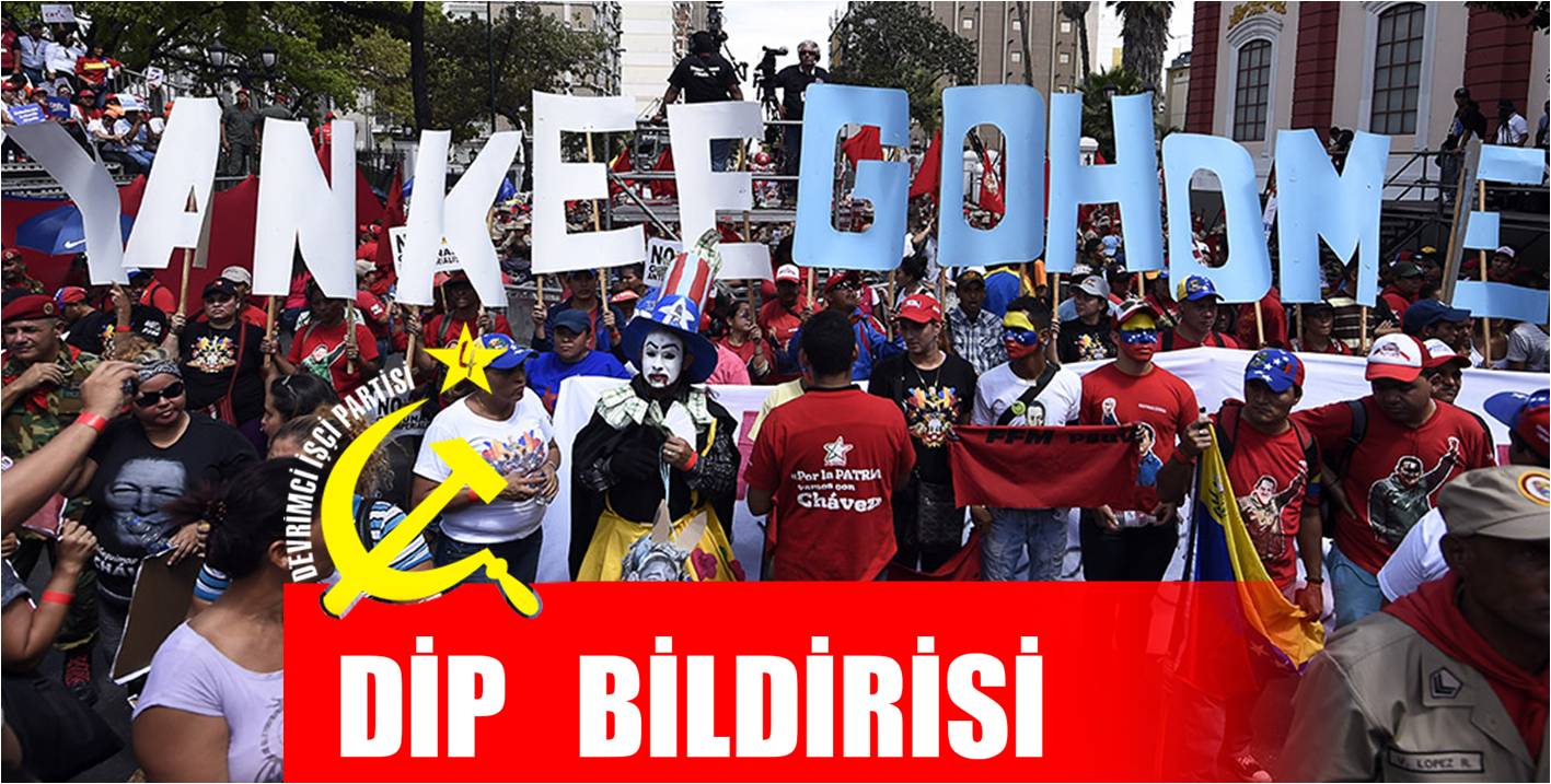Venezuela'da ABD darbesine hayır! Venezuela'da ABD darbesine hayır!