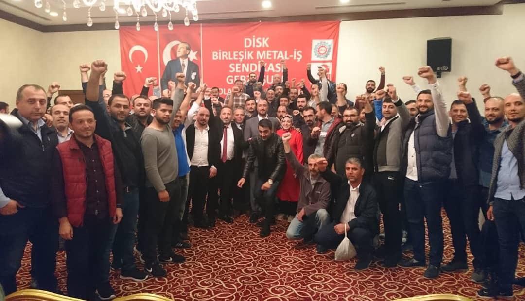 Birleşik Metal-İş Gebze Şubesi 14. Olağan Genel Kurulu Birleşik Metal-İş Gebze Şubesi 14. Olağan Genel Kurulu