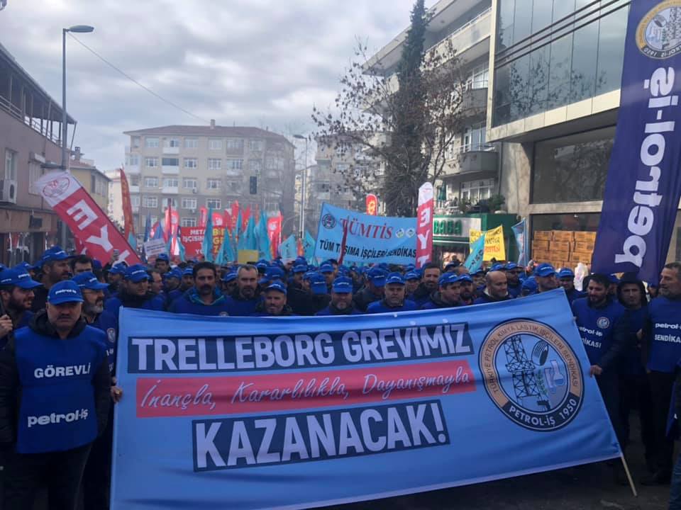 Trelleborg grevi 44. gününde kazandı Trelleborg grevi 44. gününde kazandı