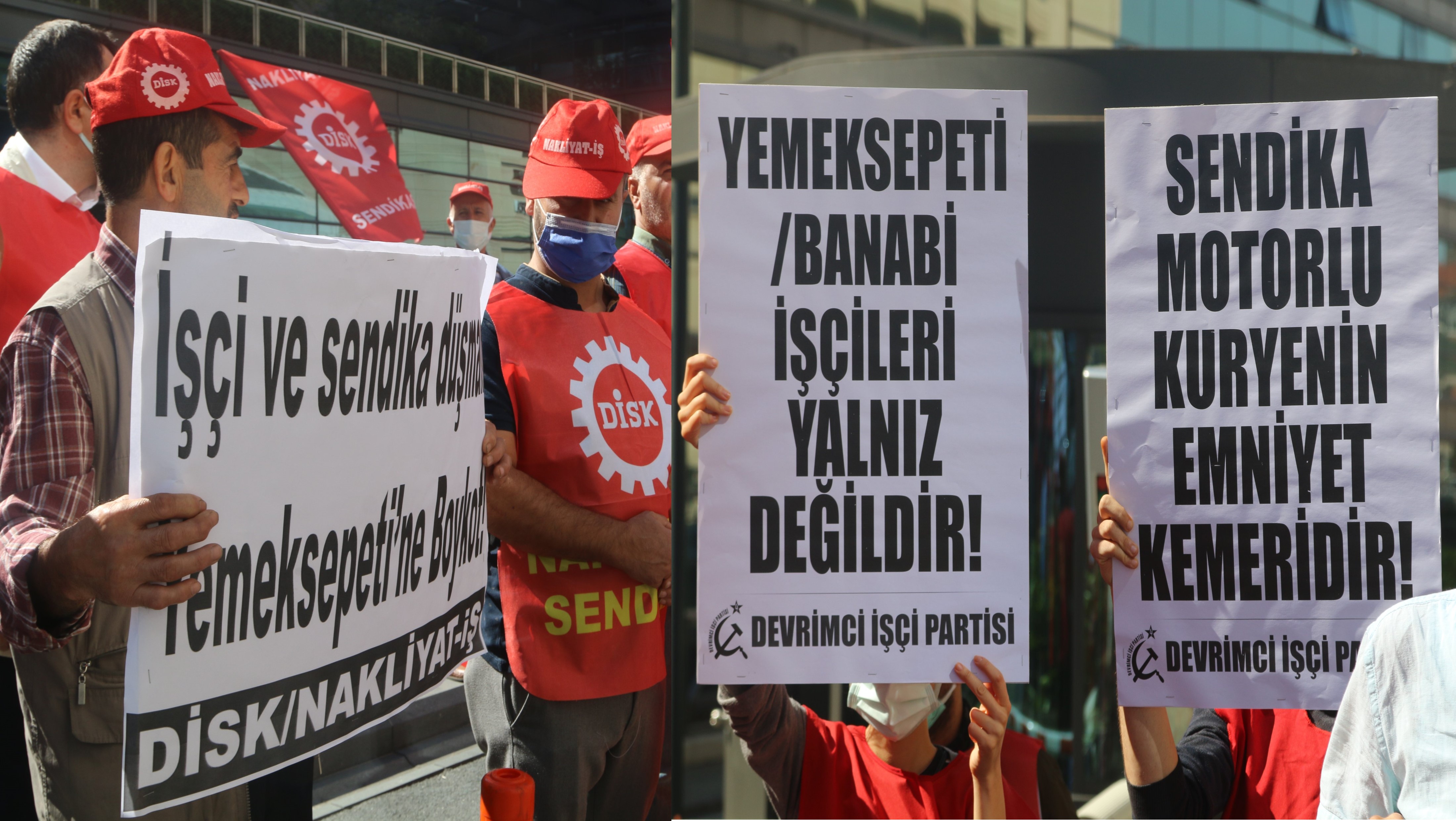 Yemeksepeti’nde sendika yoksa boykot var! Yemeksepeti’nde sendika yoksa boykot var!