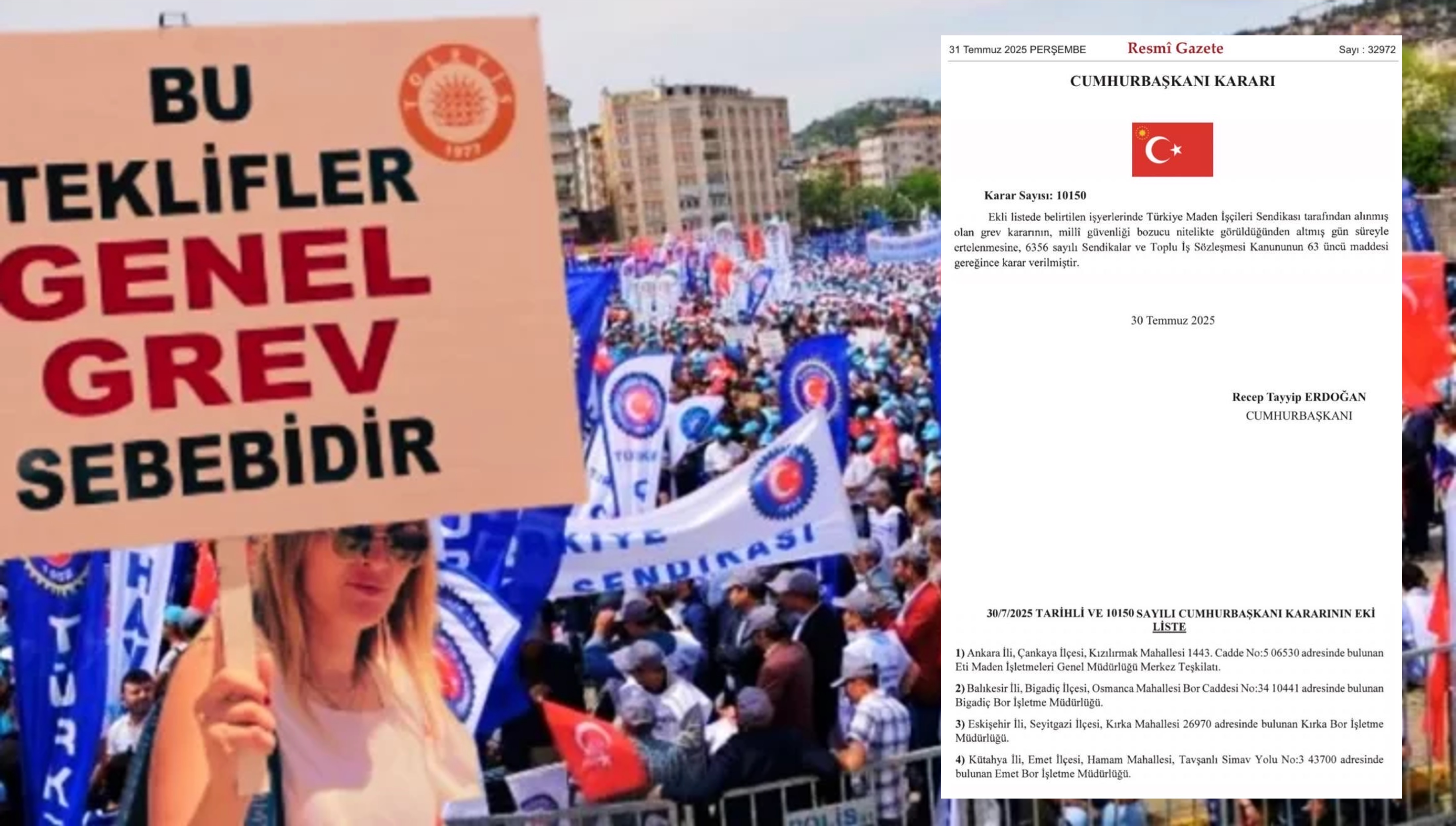Kamu işçisine grev yasağı: 12 Eylül’ün sopasıyla sefalet dayatması Kamu işçisine grev yasağı: 12 Eylül’ün sopasıyla sefalet dayatması