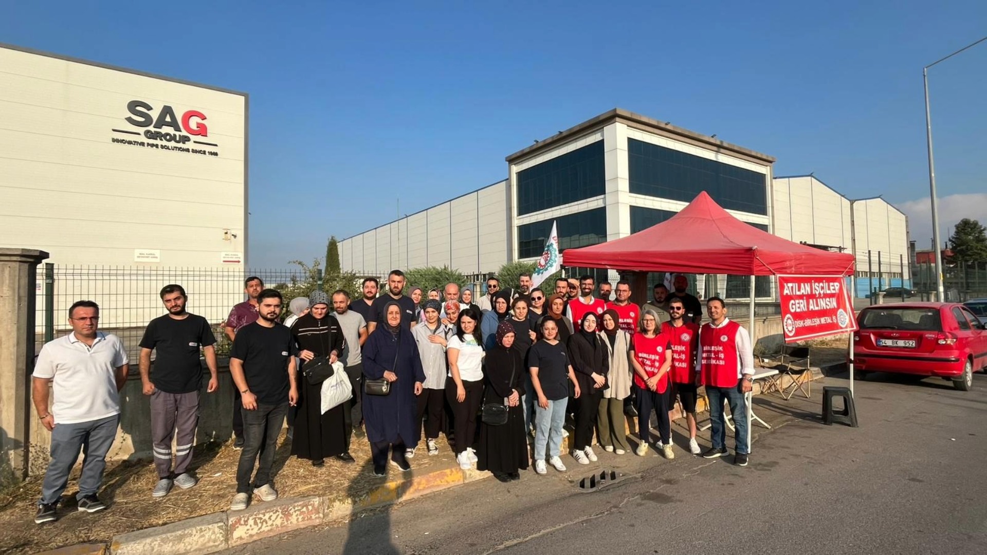 SAG Hidrolik direnişçileri mücadeleye devam ediyor!