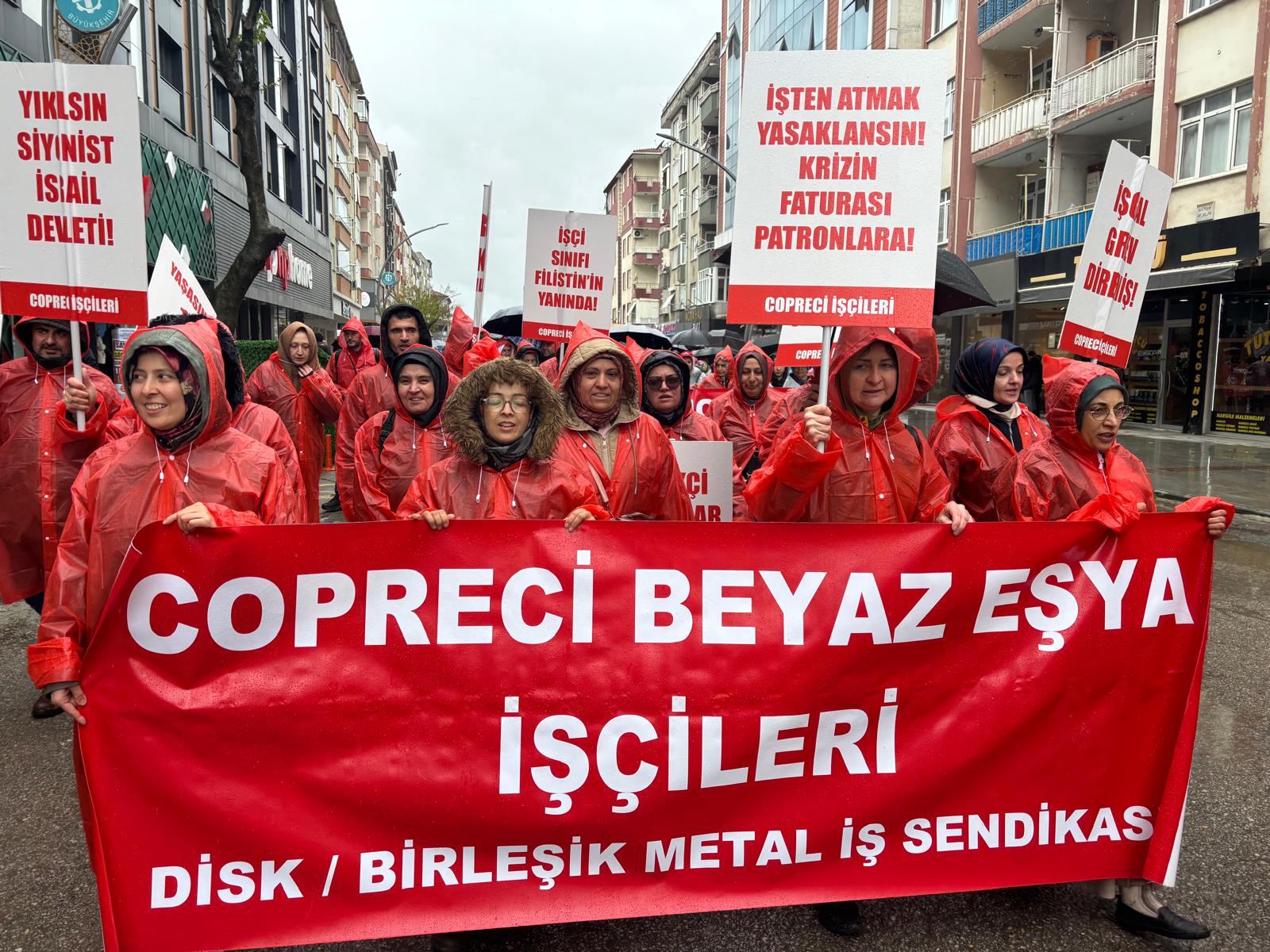 Dilovası Copreci’den metal işçisi bir kadın: İşsizliğe, yoksulluğa, işten çıkarmalara karşı işçiler örgütlü mücadeleye!