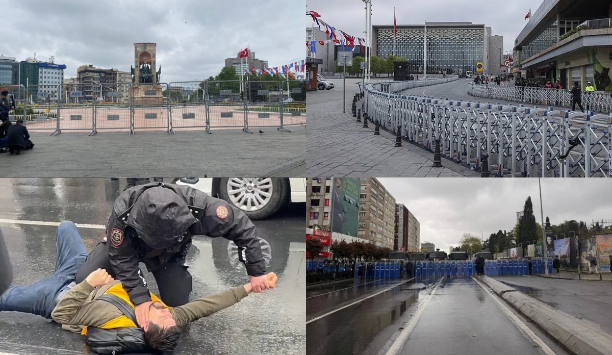 1 Mayıs’ta Taksim işçiye yasaklanamaz! Hürriyet işçilerle gelecek! Taksim ancak işçi sınıfının birleşik ve örgütlü gücüyle kazanılacak!