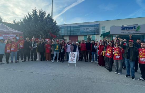 Smart Solar işçisinin iradesi belirleyici olacak, Smart Solar grevi mutlaka kazanacak!