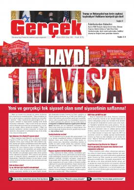 Gerçek Gazetesi Sayı 199 - Nisan 2026