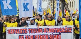 KESK’ten Türkiye çapında protestolar: “Grev haktır! Ek Zam! Hemen Şimdi!” 