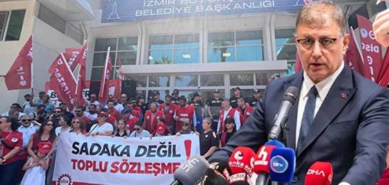 CHP’li Cemil Tugay işçi düşmanlığına devam ediyor hâlâ!
