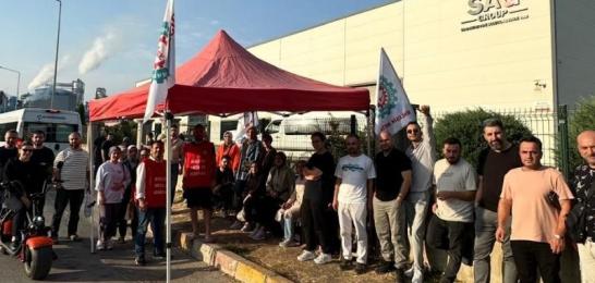 SAG Hidrolik işçileri her türlü baskıya, mobbinge ve tehdide karşı sendikalı olmak için mücadele ediyor!