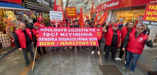 Şekerpınar’da direniş ateşi ikinci ayını dolduruyor: Hödlmayr patronu saldırıyor işçiler direniyor!
