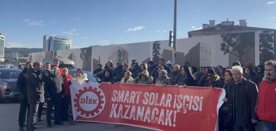 Smart Solar’da grev kırıcılığa karşı eylemler grev çadırını aşıyor, memleketin dört bir yana yayılıyor!