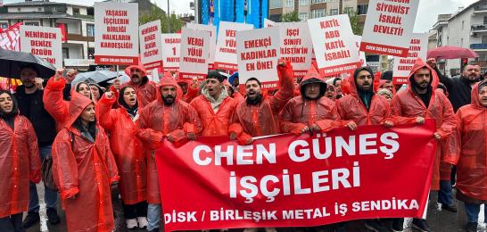 Tuzla Chen Solar’dan bir metal işçisi: Yaşasın 1 Mayıs!