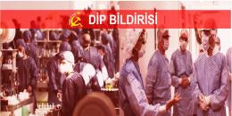 DIP Bildirisi 1 Mayıs 2020