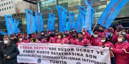 Yemeksepeti işçileri sefalet zammına ve sendikal baskılara karşı kontak kapattı