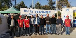 Atışkan Yapı işçilerinin grevi 118. gününde
