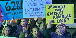 Hayatlarımızı, haklarımızı, emeğimizi savunmak için emekçi kadınlar mücadelede en öne!