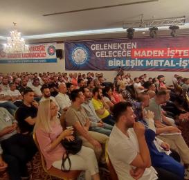 Birleşik Metal İş Gebze Şube Genel Kurul’u gerçekleşti: Krizin faturası patronlara!