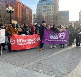ABD’de üniversite çalışanları hükümetin saldırılarına direniyor