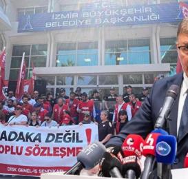 İzmir Büyükşehir Belediyesi’nde işçi ve sendika düşmanlığı devam ediyor!