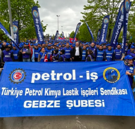 Gebze’de Petrol-İş sendikasında örgütlü işçiler toplu sözleşmelerden zafer ardına zaferle çıktı!