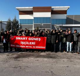 Gebze Smart Solar’dan bir işçi: Yaşasın onurlu mücadelemiz!