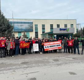 Gebze Smart Solar’dan bir işçi: Patron saldırdıkça Smart işçisi birbirine kenetleniyor!