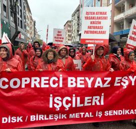 Dilovası Copreci’den metal işçisi bir kadın: İşsizliğe, yoksulluğa, işten çıkarmalara karşı işçiler örgütlü mücadeleye!