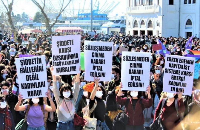 Şiddet, katliam kader değil! Emekçi kadınların mücadelesi değiştirecek!