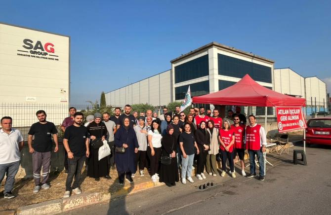 SAG Hidrolik direnişçileri mücadeleye devam ediyor!