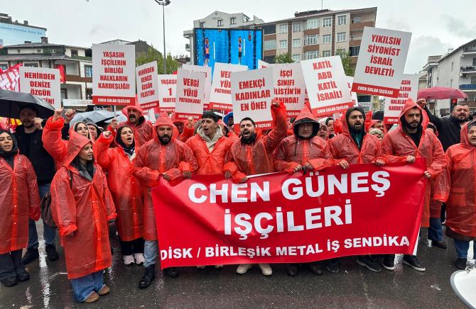 Tuzla Chen Solar’dan bir metal işçisi: Yaşasın 1 Mayıs!