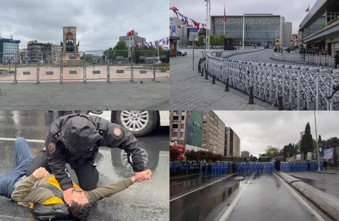 1 Mayıs’ta Taksim işçiye yasaklanamaz! Hürriyet işçilerle gelecek! Taksim ancak işçi sınıfının birleşik ve örgütlü gücüyle kazanılacak!