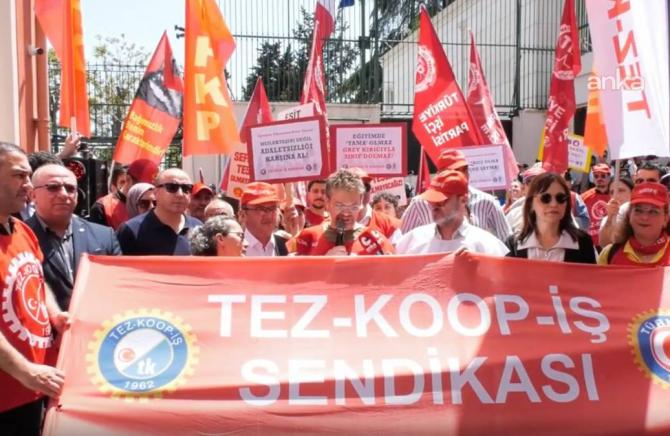 Özel İtalyan Lisesi grevi 100. Günü: Yaşasın emeğimiz, yaşasın öğrencilerimize duyduğumuz sarsılmaz sevgi!
