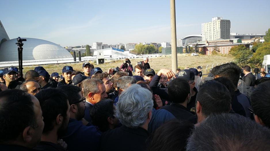 Ankara’da 10 Ekim anmasına polis saldırısı 10 ekim polis saldırısı