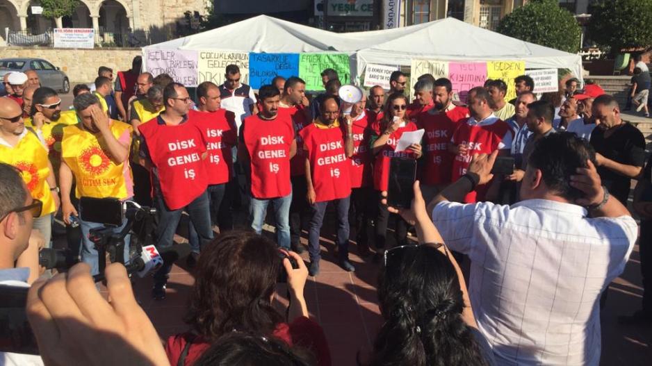 Aliağa basın açıklaması