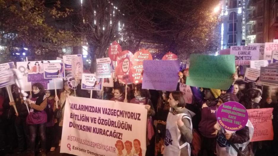 Eskişehir'de 25 Kasım eylemi