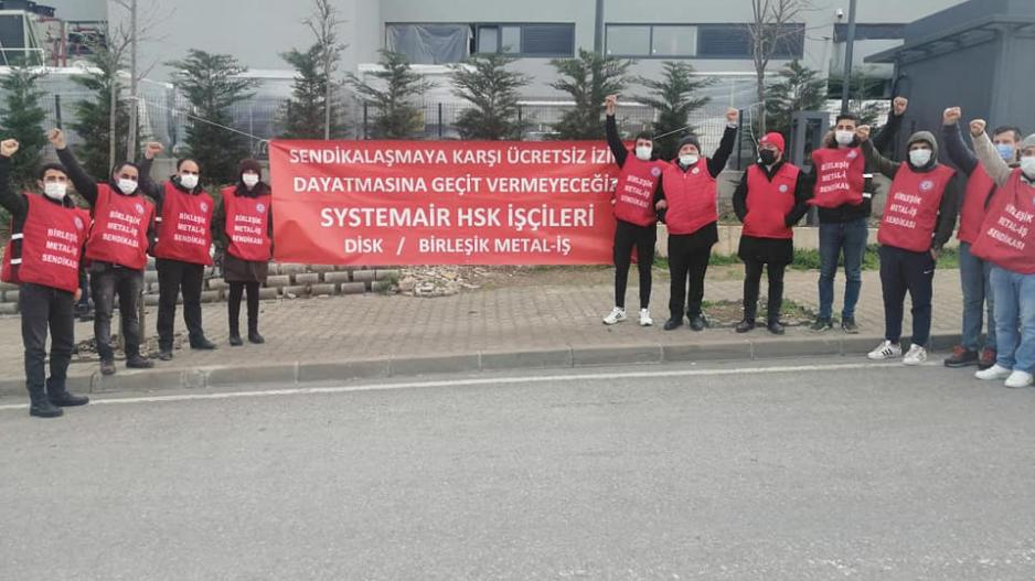 Systemair HSK işçileri direnişe devam ediyor: “Biz bitti demeden bu kavga bitmez!”