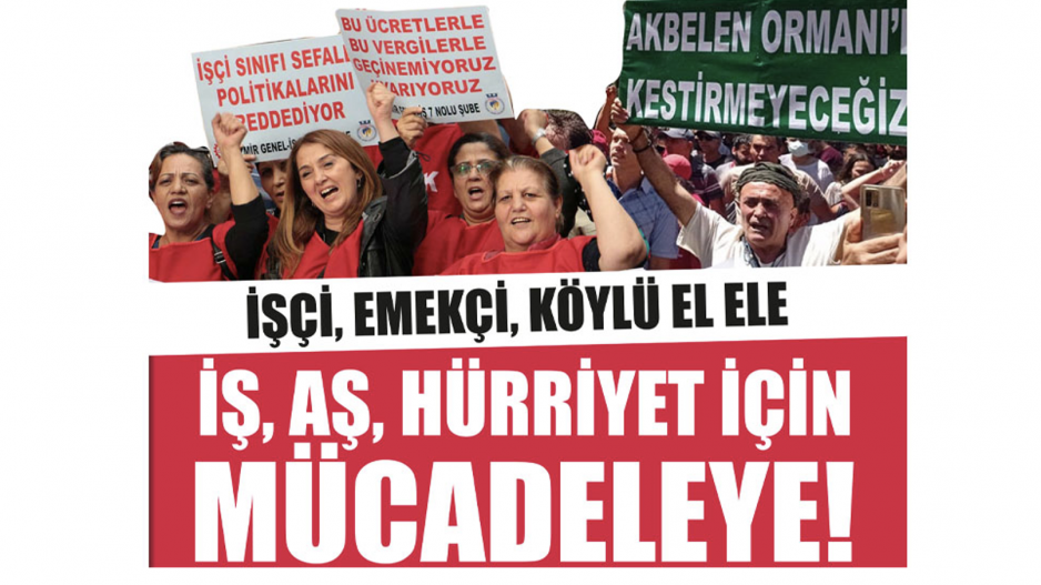 Ellerin kırılmasın! O eller mücadele için lazım!