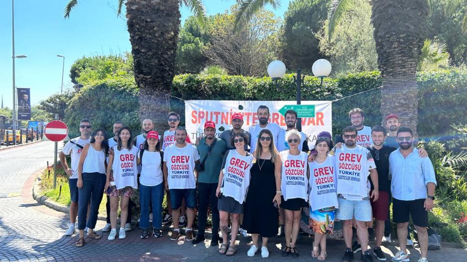 Sputnik grevi kararlılıkla sürüyor!