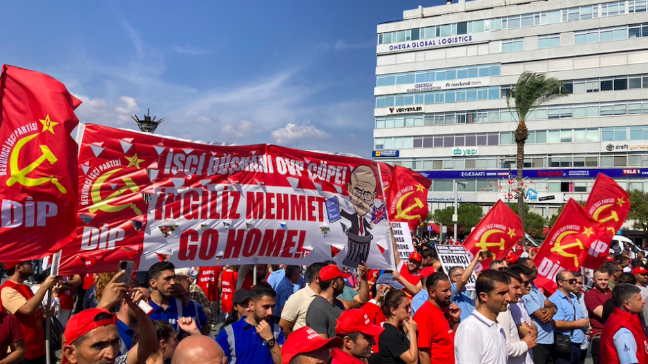 DİSK İzmir mitingi: gelirde, vergide adalet istiyoruz!
